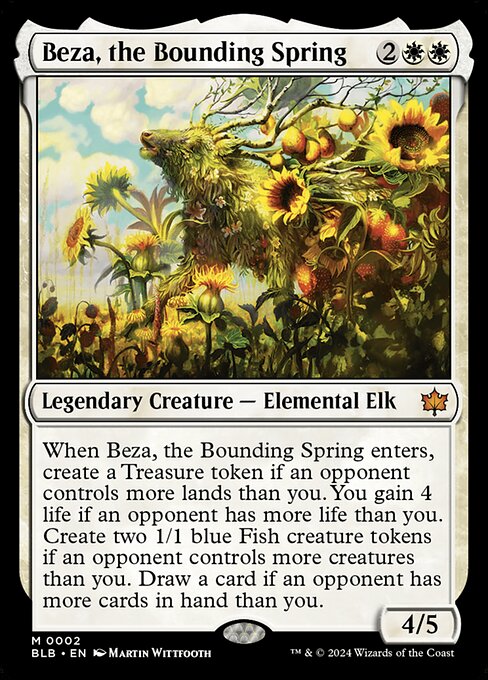 Beza, the Bounding Spring - Bloomburrow #2