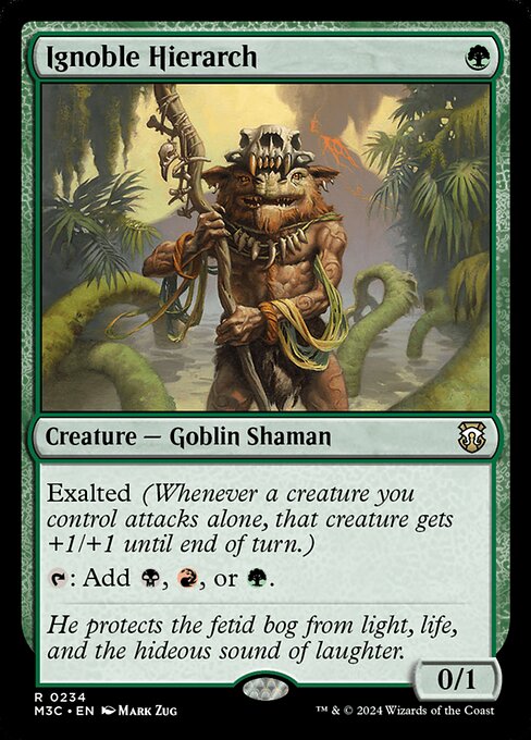 Ignoble Hierarch - Modern Horizons 3 Commander #234
