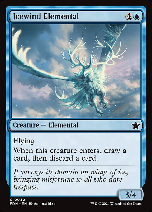 Icewind Elemental - Foundations #42