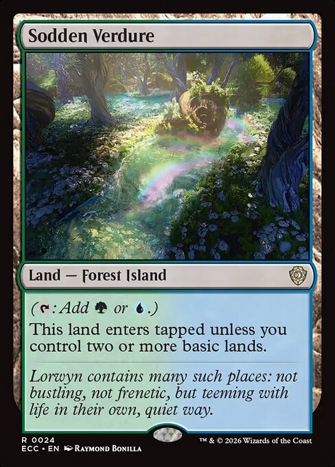 Sodden Verdure - Lorwyn Eclipsed Commander #24