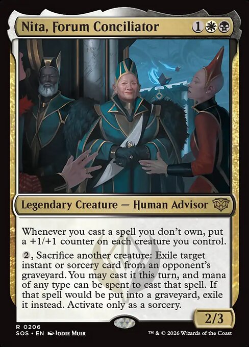Nita, Forum Conciliator - Secrets of Strixhaven #206