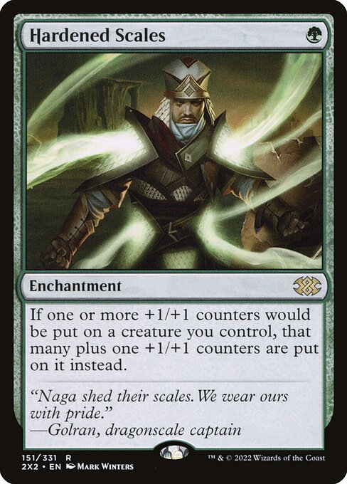 Hardened Scales - Double Masters 2022 #151