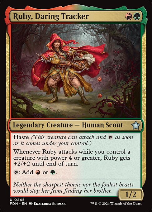 Ruby, Daring Tracker - Foundations #245