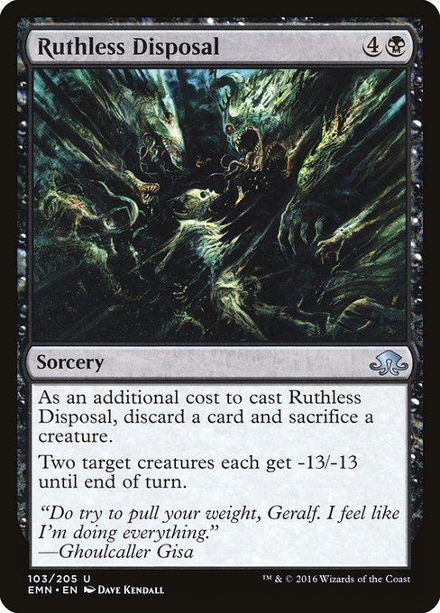 Ruthless Disposal - Eldritch Moon #103