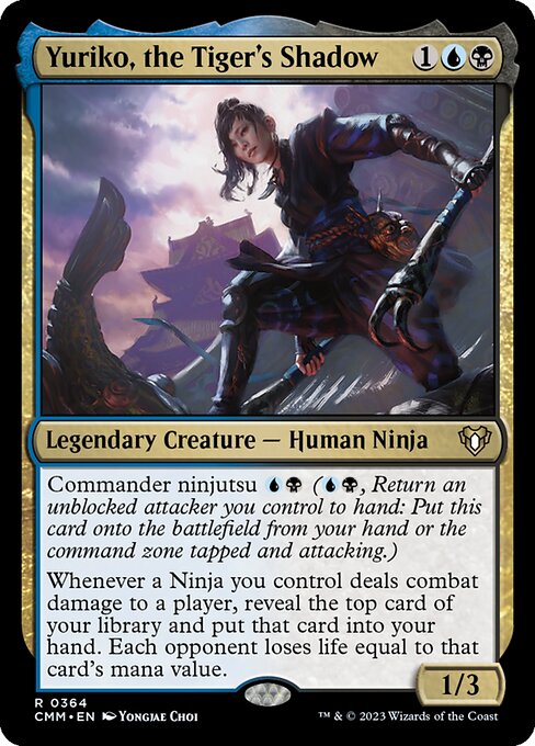 Yuriko, the Tiger's Shadow - Commander Masters #364