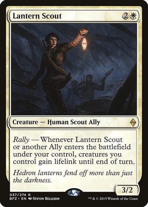 Lantern Scout - Battle for Zendikar #37
