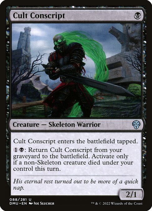Cult Conscript - Dominaria United #88