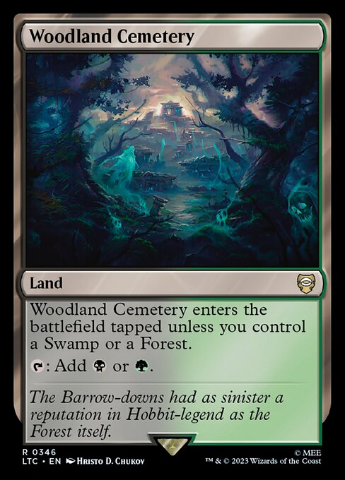 Woodland Cemetery - Tales of Middle-earth Commander #346
