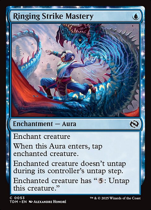 Ringing Strike Mastery - Tarkir: Dragonstorm:  - 53 - Near Mint Foil