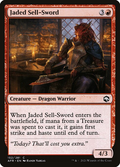 Jaded Sell-Sword - Adventures in the Forgotten Realms #152