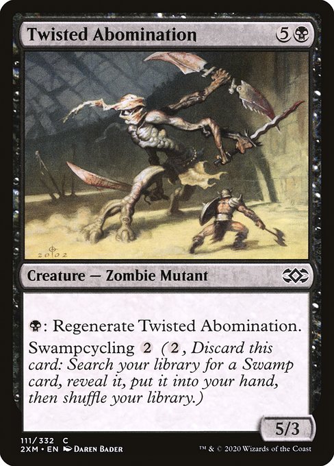 Twisted Abomination - Double Masters #111