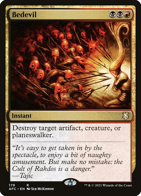 Bedevil - Forgotten Realms Commander #179