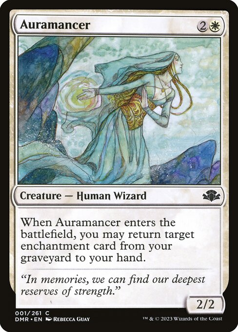 Auramancer - Dominaria Remastered:  - 1 - Near Mint Foil