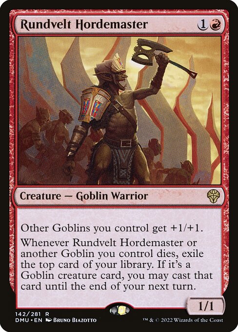 Rundvelt Hordemaster - Dominaria United #142