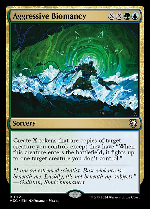 Aggressive Biomancy - Modern Horizons 3 Commander #121