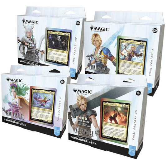 Magic the Gathering Final Fantasy Commander Deck Display - Collector's Edition
