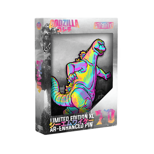 Godzilla XL CMYK Edition AR Pin (Showa Era)