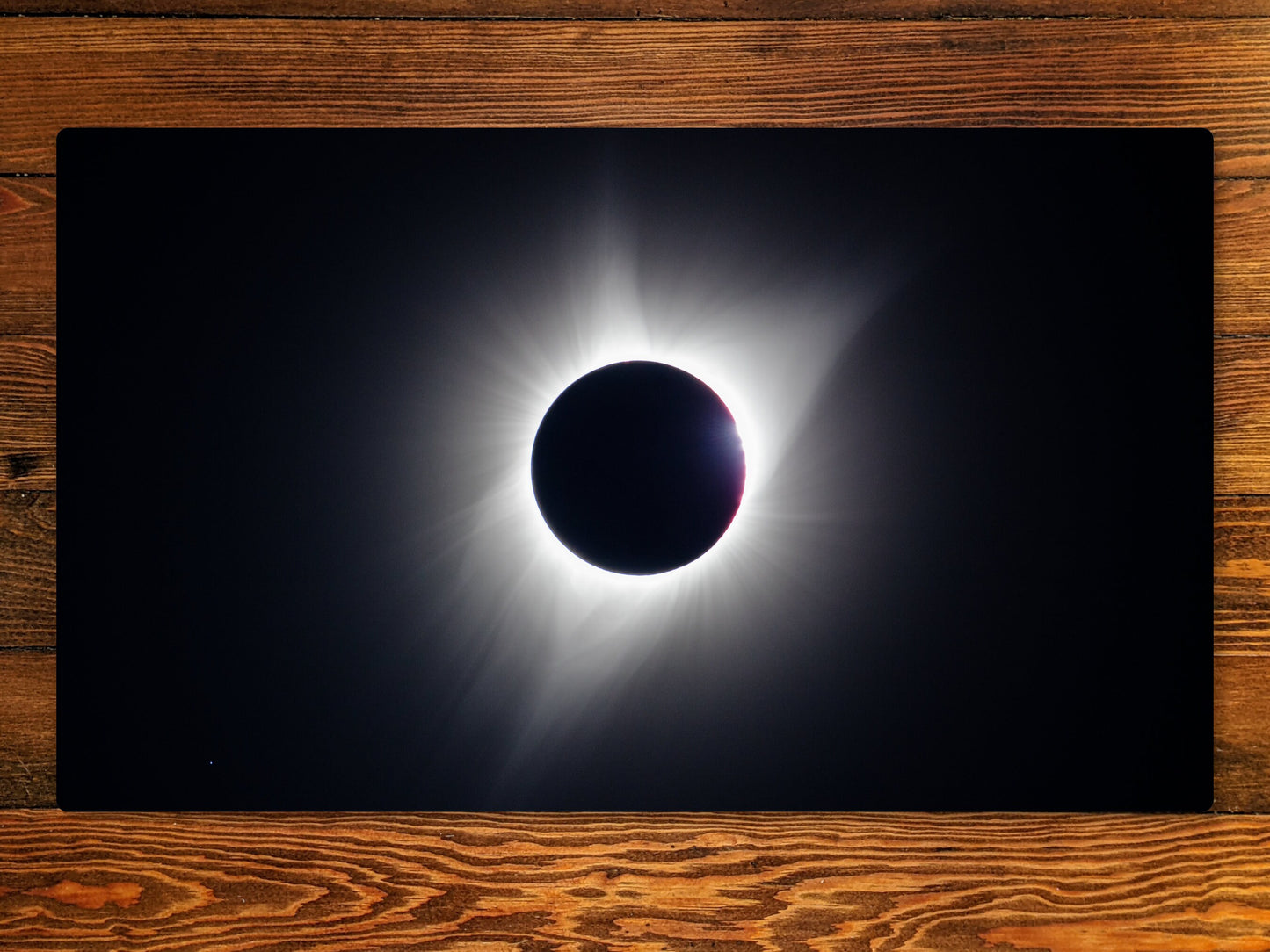 Solar Eclipse 14" X 24" Playmat with Magic Zone layout for EDH and Commander