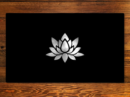 Black Lotus 14" X 24" Tabletop Gaming Playmat (Multiple Colors)