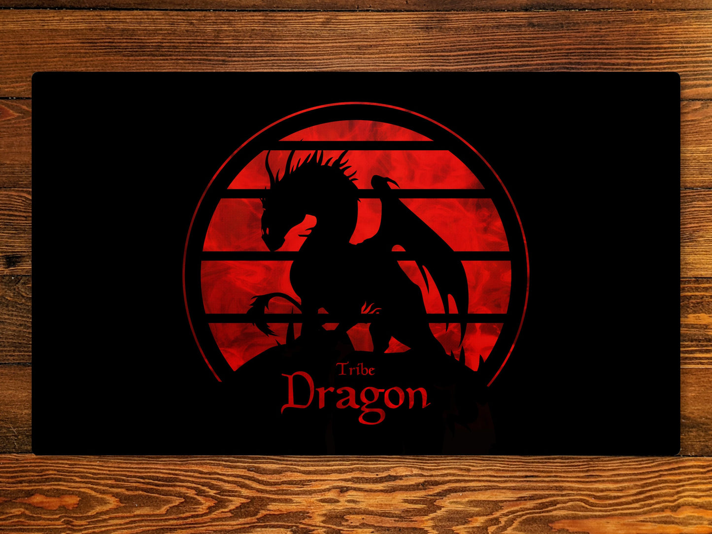 Dragon Tribe 14" X 24" Playmat For Ccg And Other Tabletop Board Games