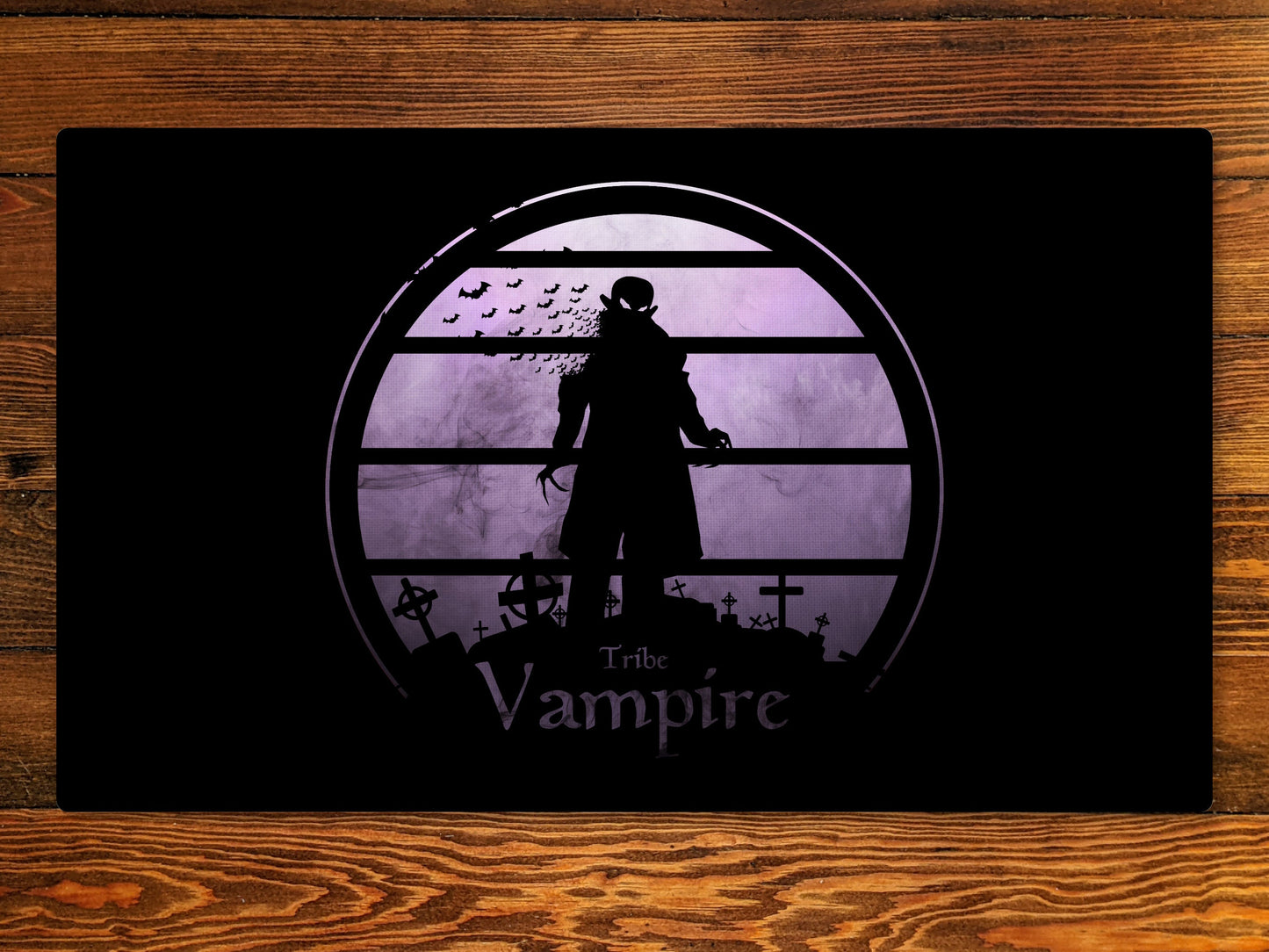 Vampire Tribe 14" X 24" Playmat For Ccg And Other Tabletop Board Games
