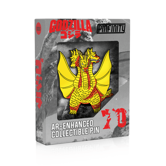 King Ghidorah Showa Era AR Pin