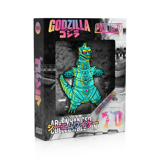 Mechagodzilla Showa Era CMYK Edition AR Pin