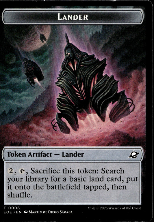 Drone // Lander (0006) Doubled-Sided Token - recYXJ3BIl6UljQMX #3 // 6
