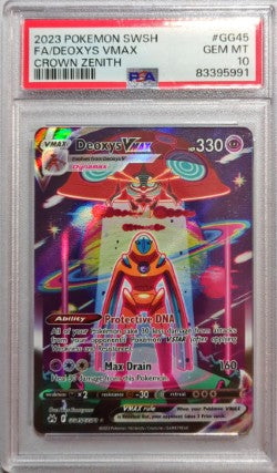 Deoxys VMAX - Crown Zenith: Galarian Gallery (CRZ:GG) PSA 10